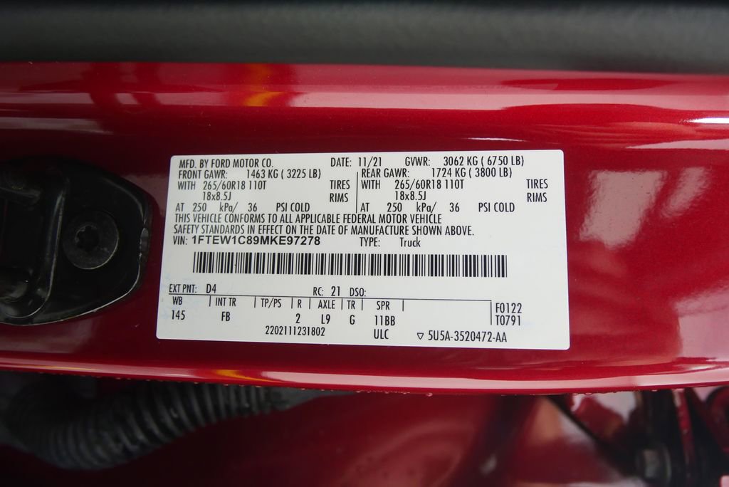 Used 2021 Ford F150 XLT w/ Equipment Group 302A High image 28