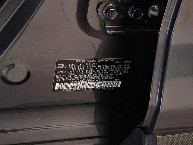Certified 2025 Subaru Ascent Onyx Edition AWD/4WD image 28