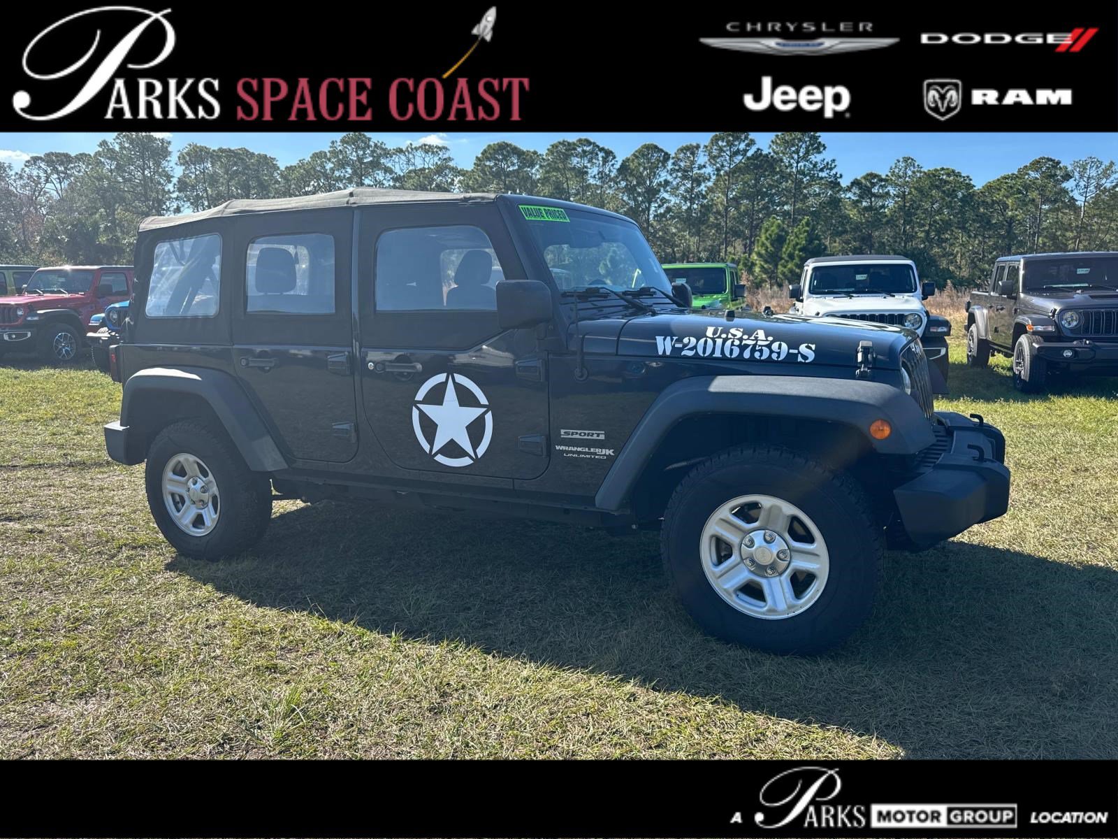 Used 2018 Jeep Wrangler Unlimited Sport w/ Connectivity Group image 1