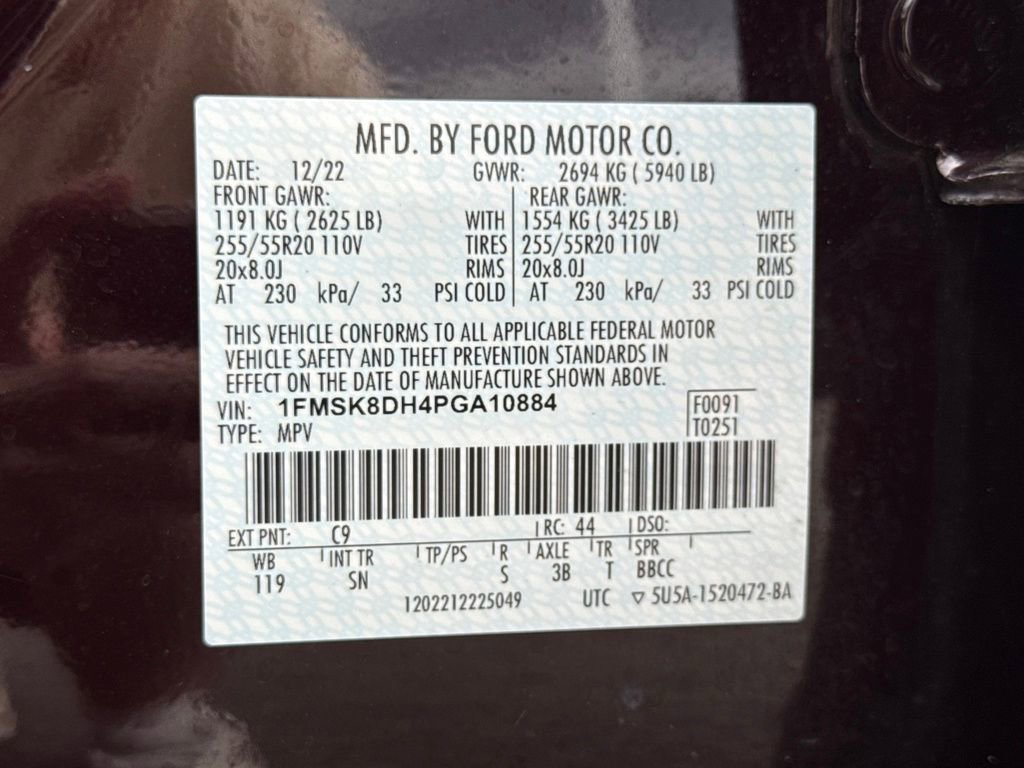 Used 2023 Ford Explorer XLT w/ Equipment Group 202A image 30