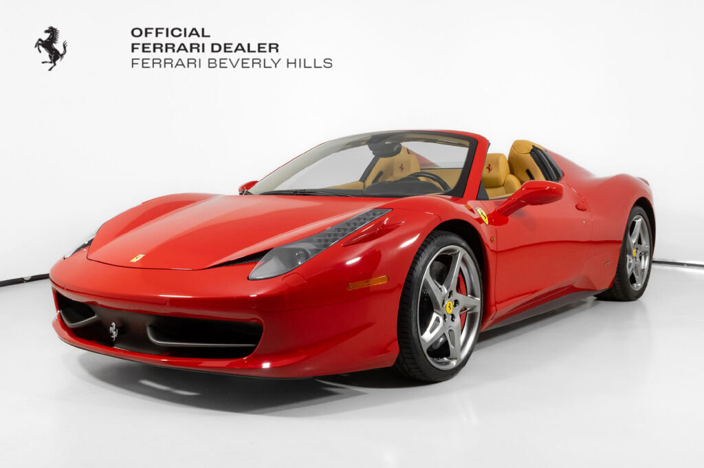 Certified 2012 Ferrari 458 Spider image 1