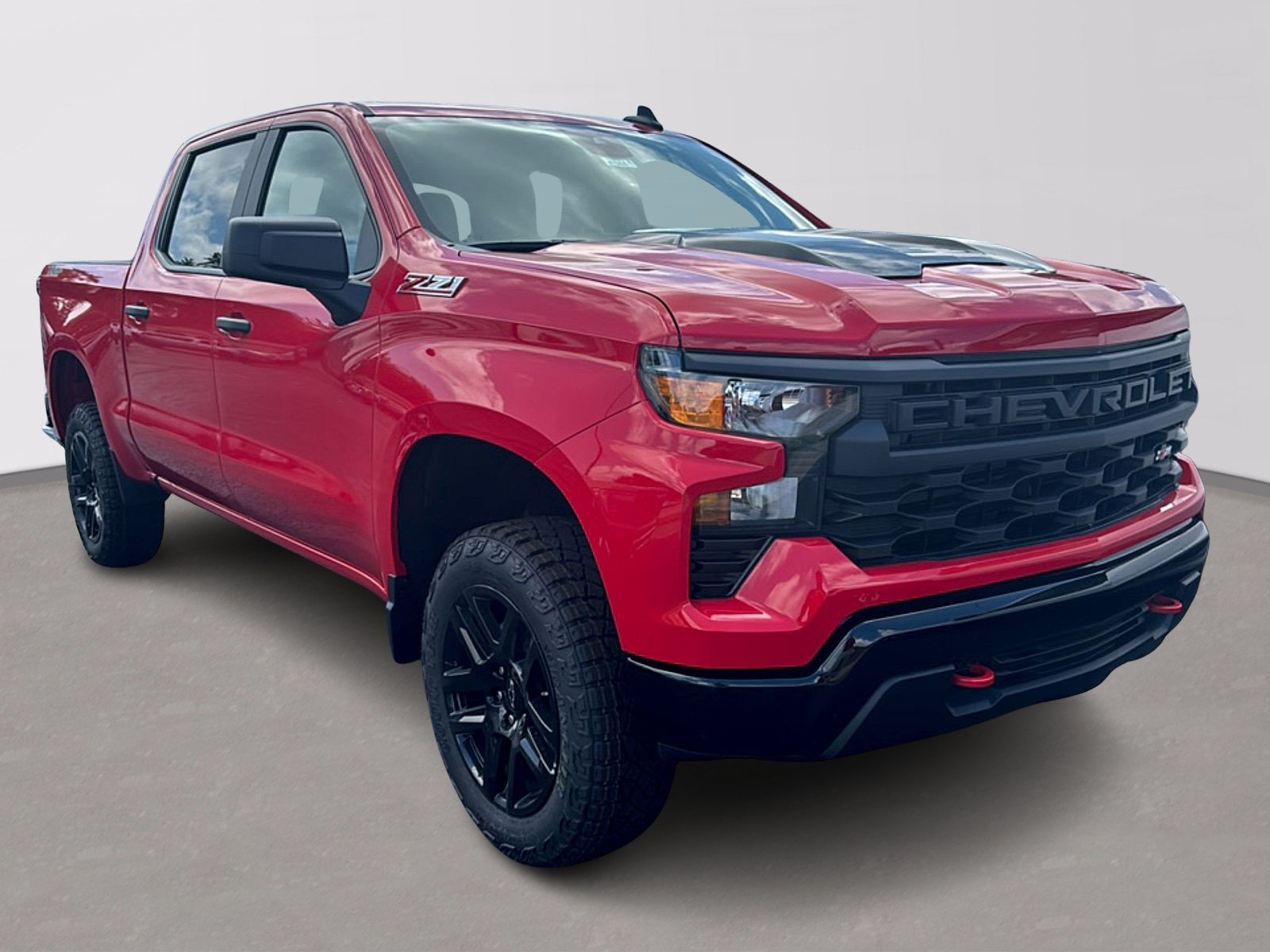 New 2026 Chevrolet Silverado 1500 Custom Trail Boss w/ LPO, Dark Essentials Package AWD/4WD image 1