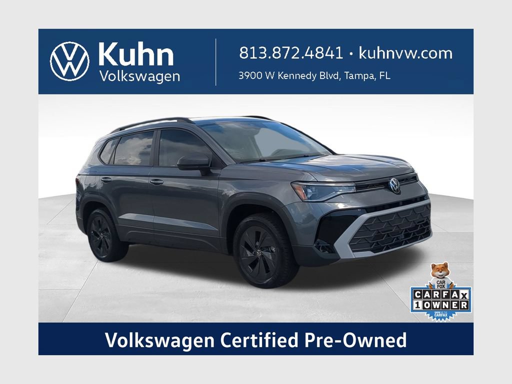 Certified 2025 Volkswagen Taos S