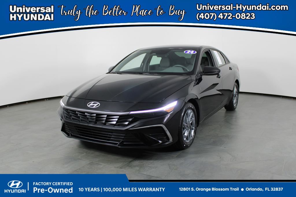 Certified 2024 Hyundai Elantra SEL FWD image 1
