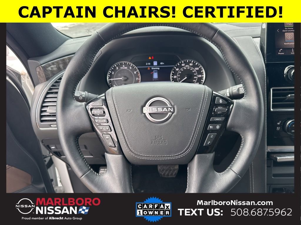 Certified 2024 Nissan Armada Platinum w/ Captain's Chairs Package image 29