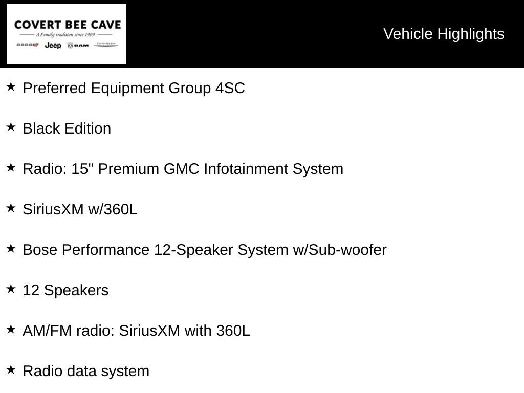 Used 2024 GMC Acadia Elevation w/ Black Edition FWD image 6