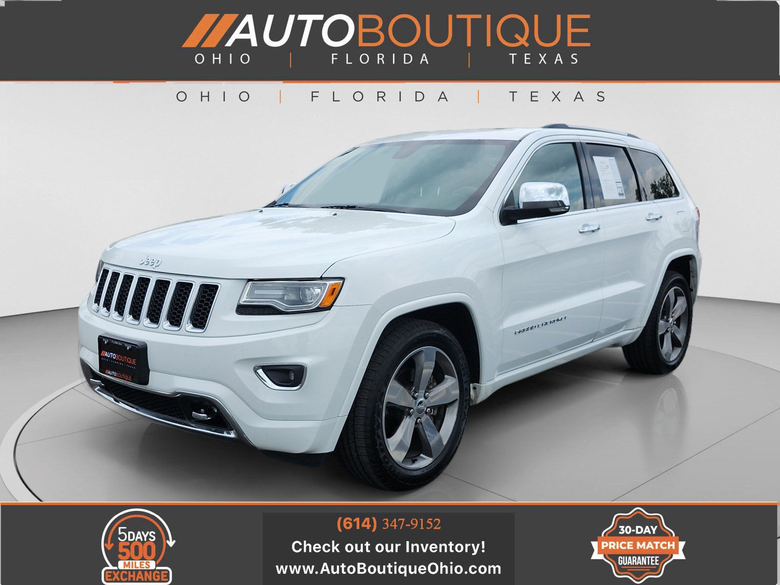 Used 2014 Jeep Grand Cherokee Overland