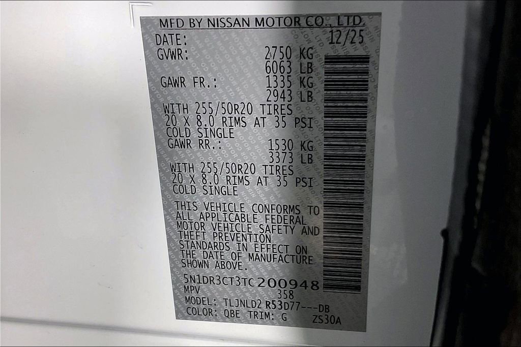 New 2026 Nissan Pathfinder SL image 27