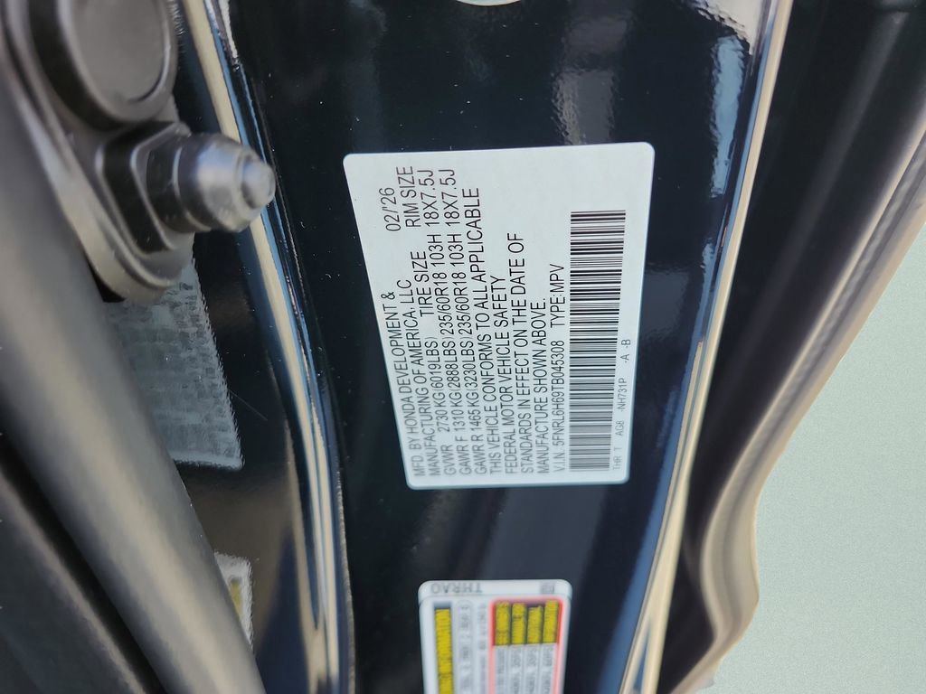 New 2026 Honda Odyssey EX-L image 34