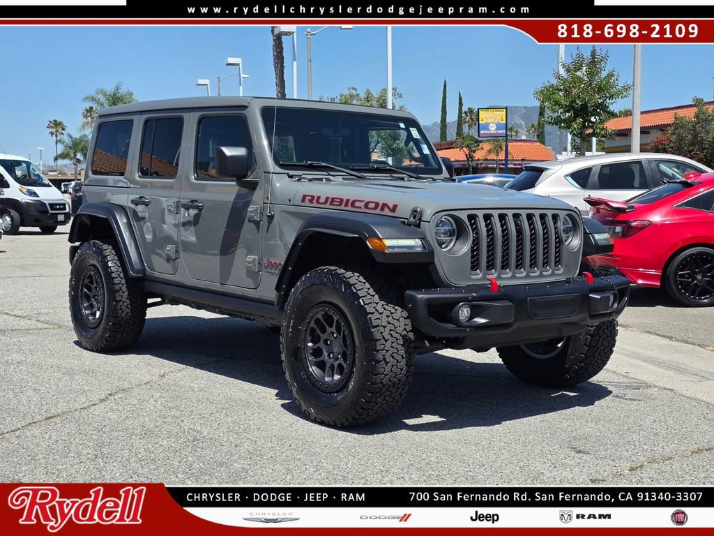 Used 2022 Jeep Wrangler Unlimited Rubicon w/ Xtreme Recon 35" Tire Package AWD/4WD image 1