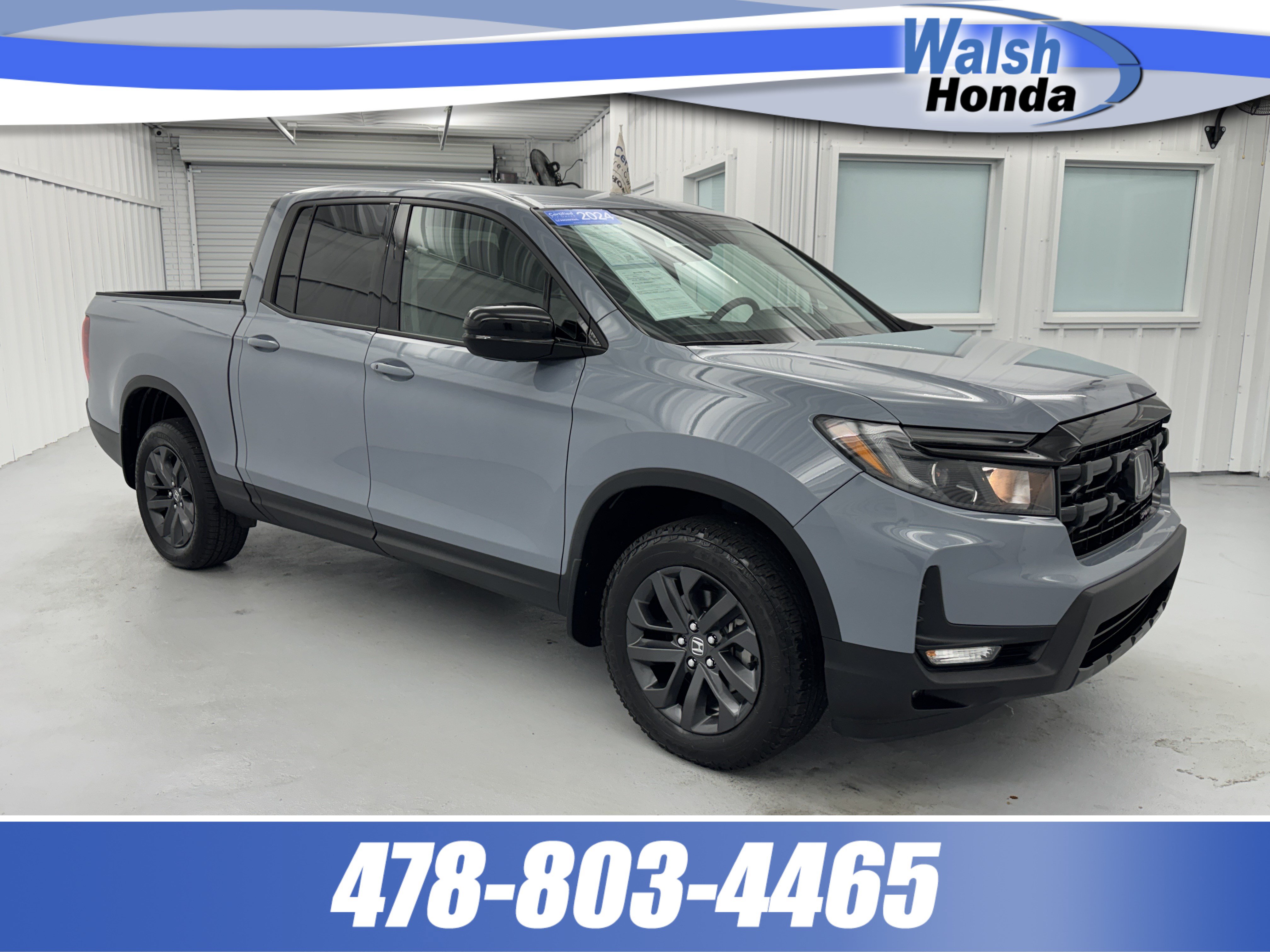 Certified 2024 Honda Ridgeline Sport