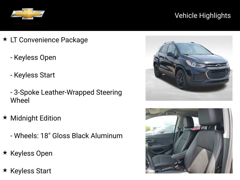 Used 2022 Chevrolet Trax LT w/ Midnight Edition AWD/4WD image 19