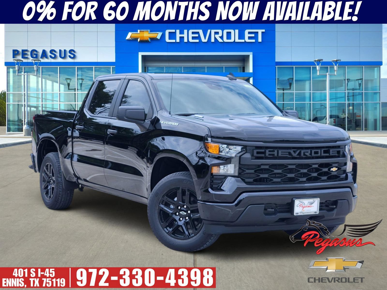New 2026 Chevrolet Silverado 1500 Custom AWD/4WD image 1