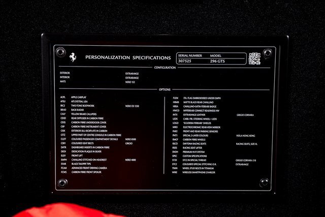 Used 2024 Ferrari 296 GTS image 59