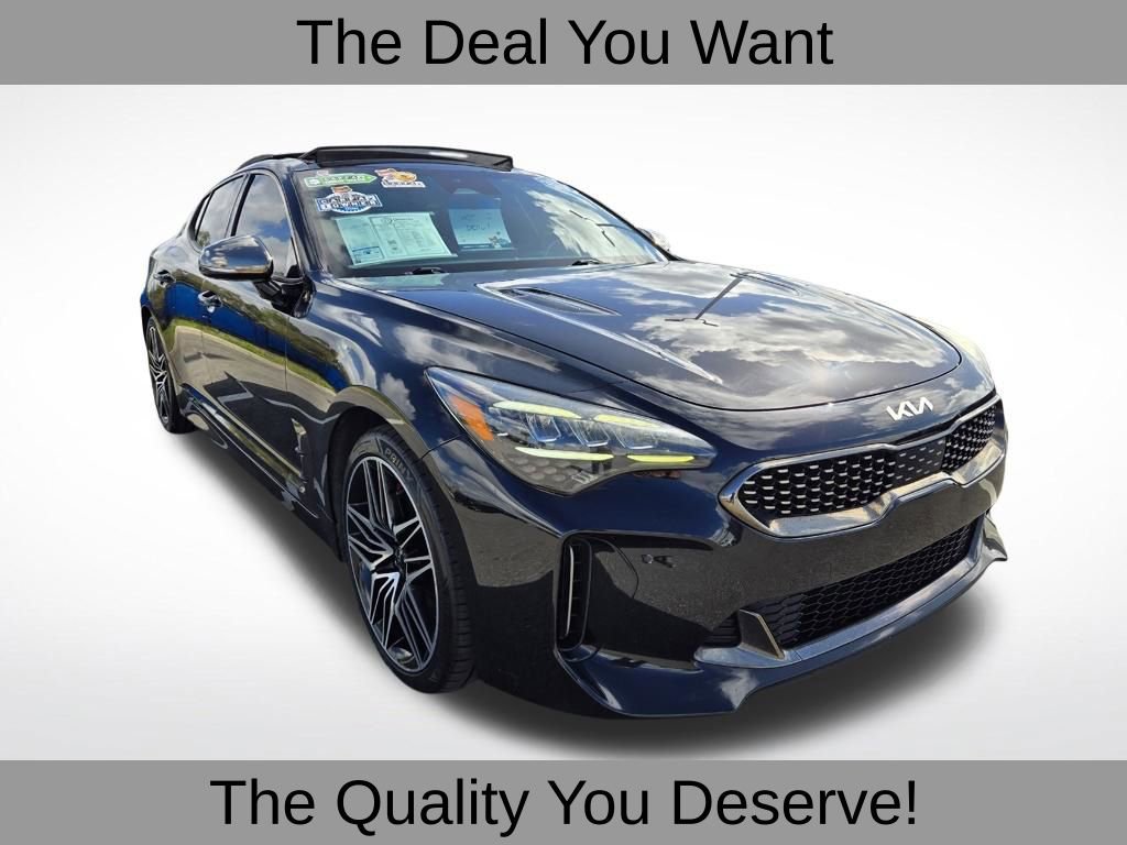 Used 2022 Kia Stinger GT1 w/ Red Interior Color Package image 1