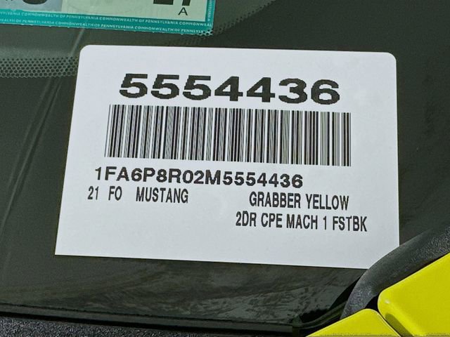 Certified 2021 Ford Mustang Mach 1 image 23