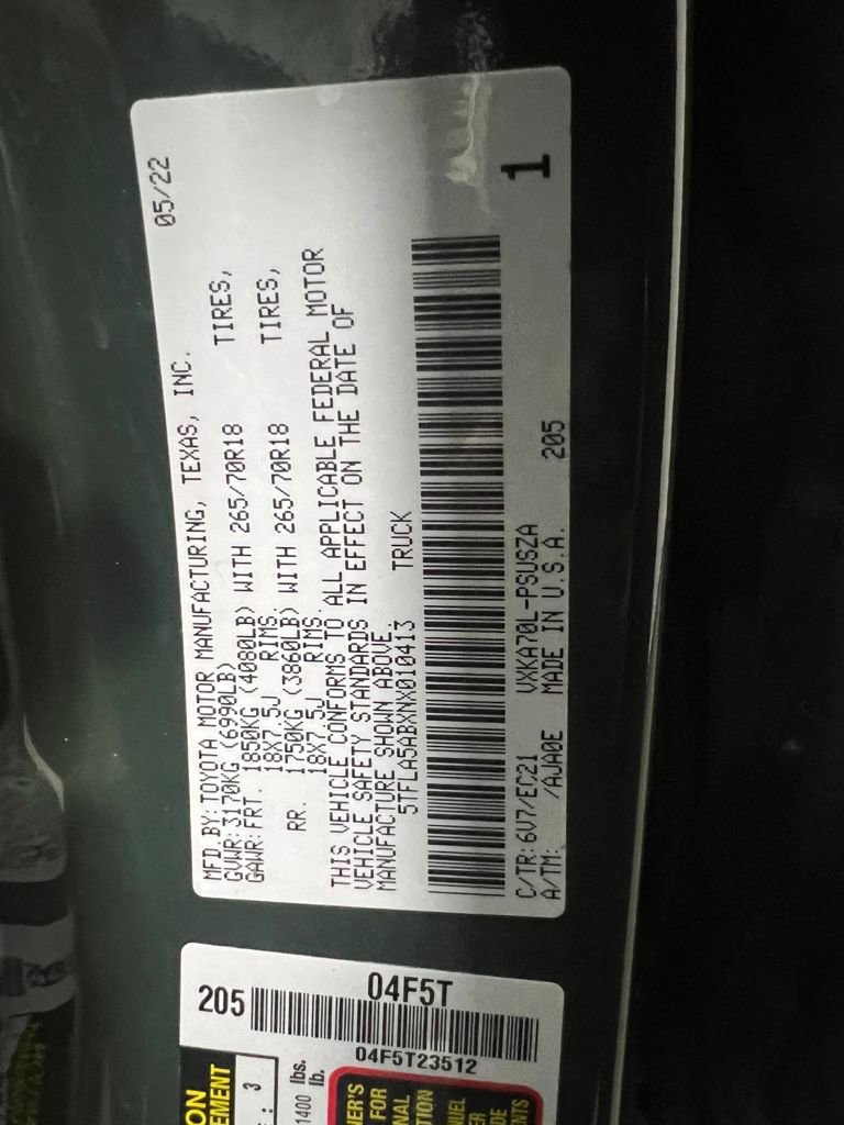 Used 2022 Toyota Tundra SR5 image 31