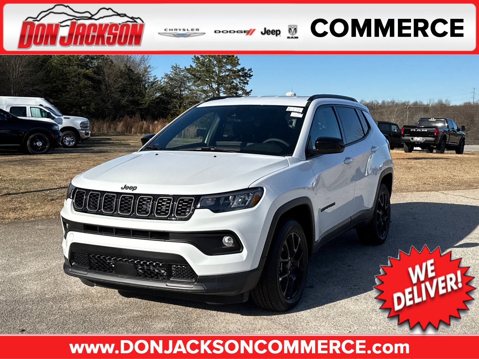 New 2025 Jeep Compass Latitude w/ Altitude Special Edition image 1