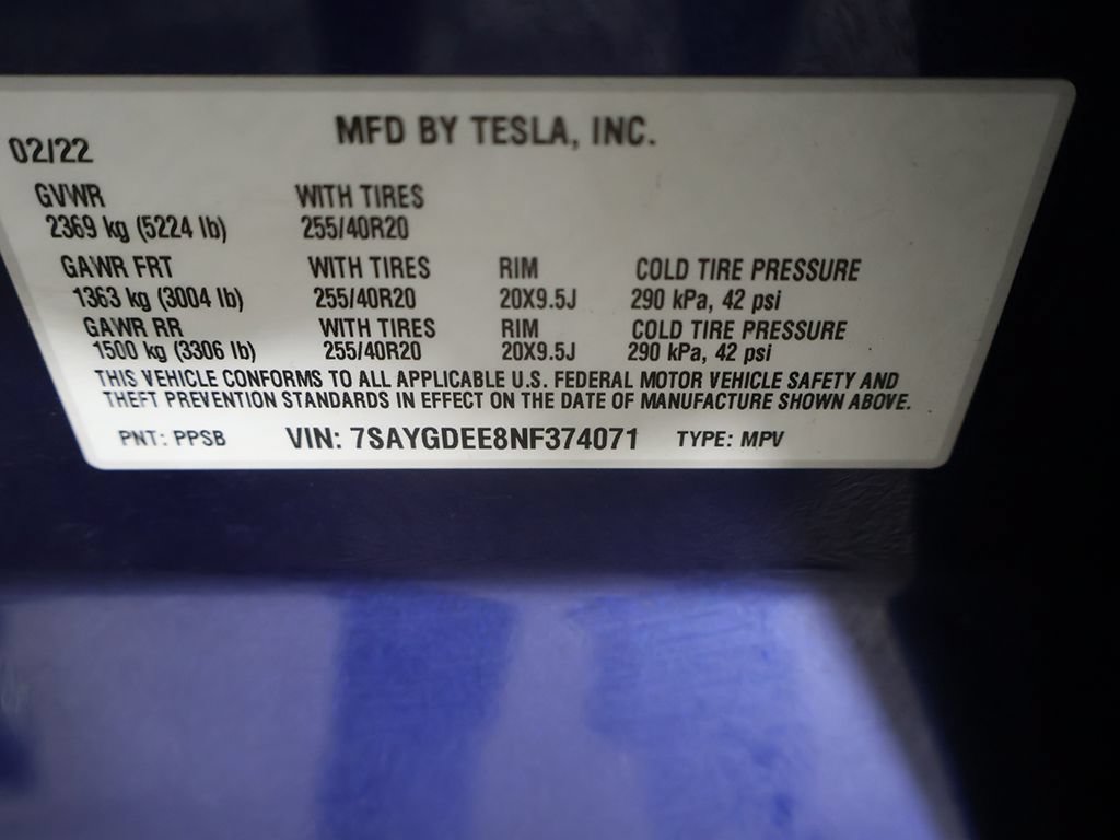 Used 2022 Tesla Model Y Long Range AWD/4WD image 45