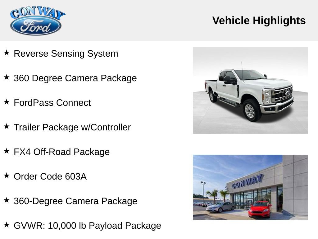 Used 2024 Ford F250 XLT w/ 360-Degree Camera Package image 8