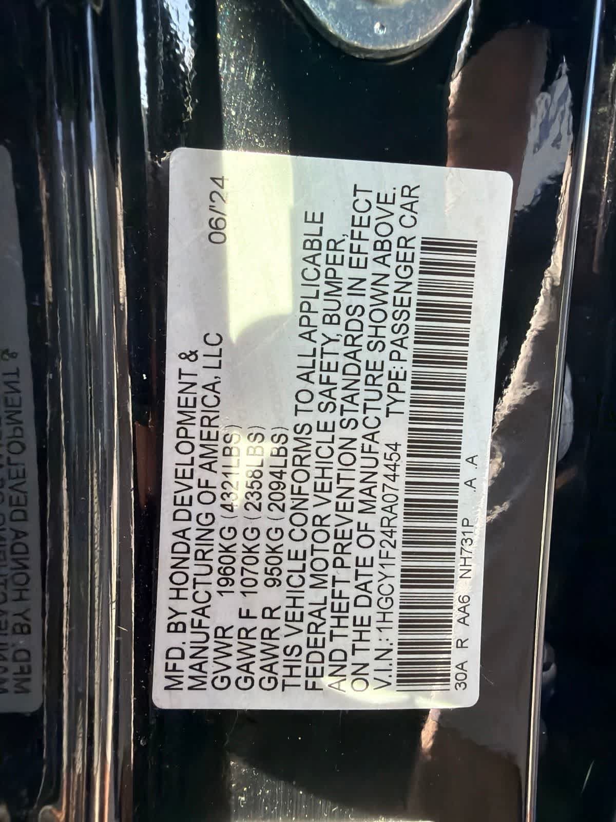 Used 2024 Honda Accord LX image 21