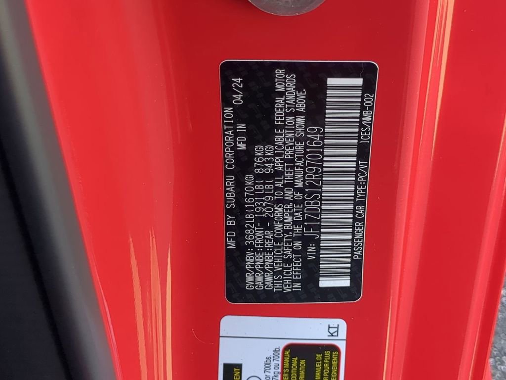 Used 2024 Subaru BRZ tS image 23