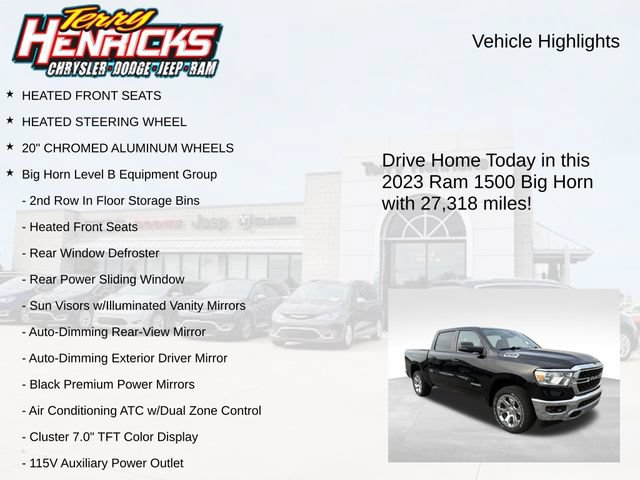 Used 2023 RAM 1500 Big Horn AWD/4WD image 4