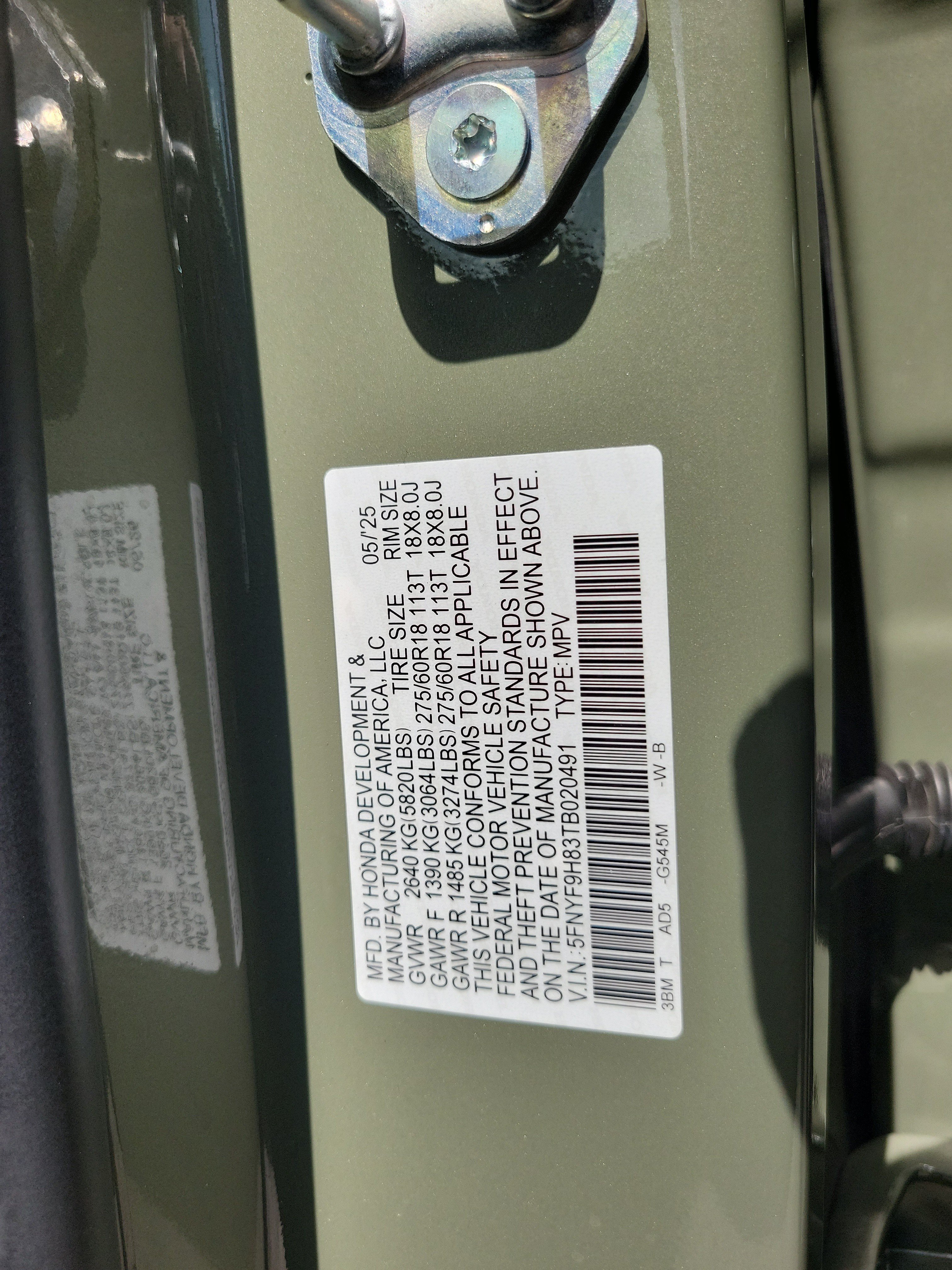 Used 2026 Honda Passport TrailSport Elite image 29