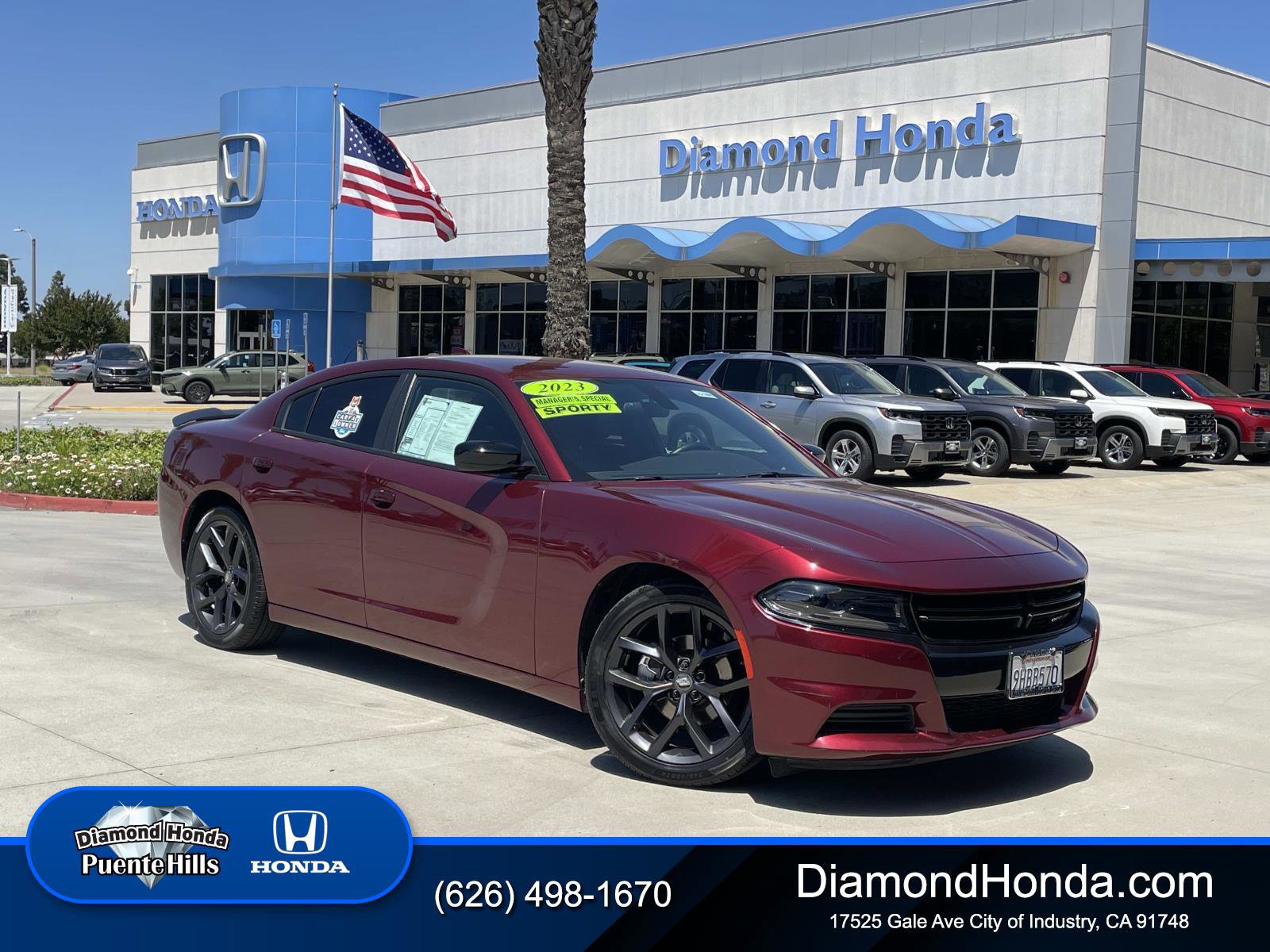 Used 2023 Dodge Charger SXT w/ Blacktop Package