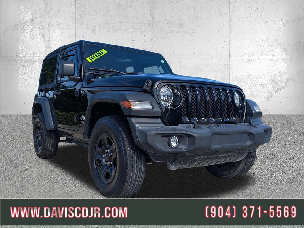 Certified 2020 Jeep Wrangler Sport AWD/4WD image 1