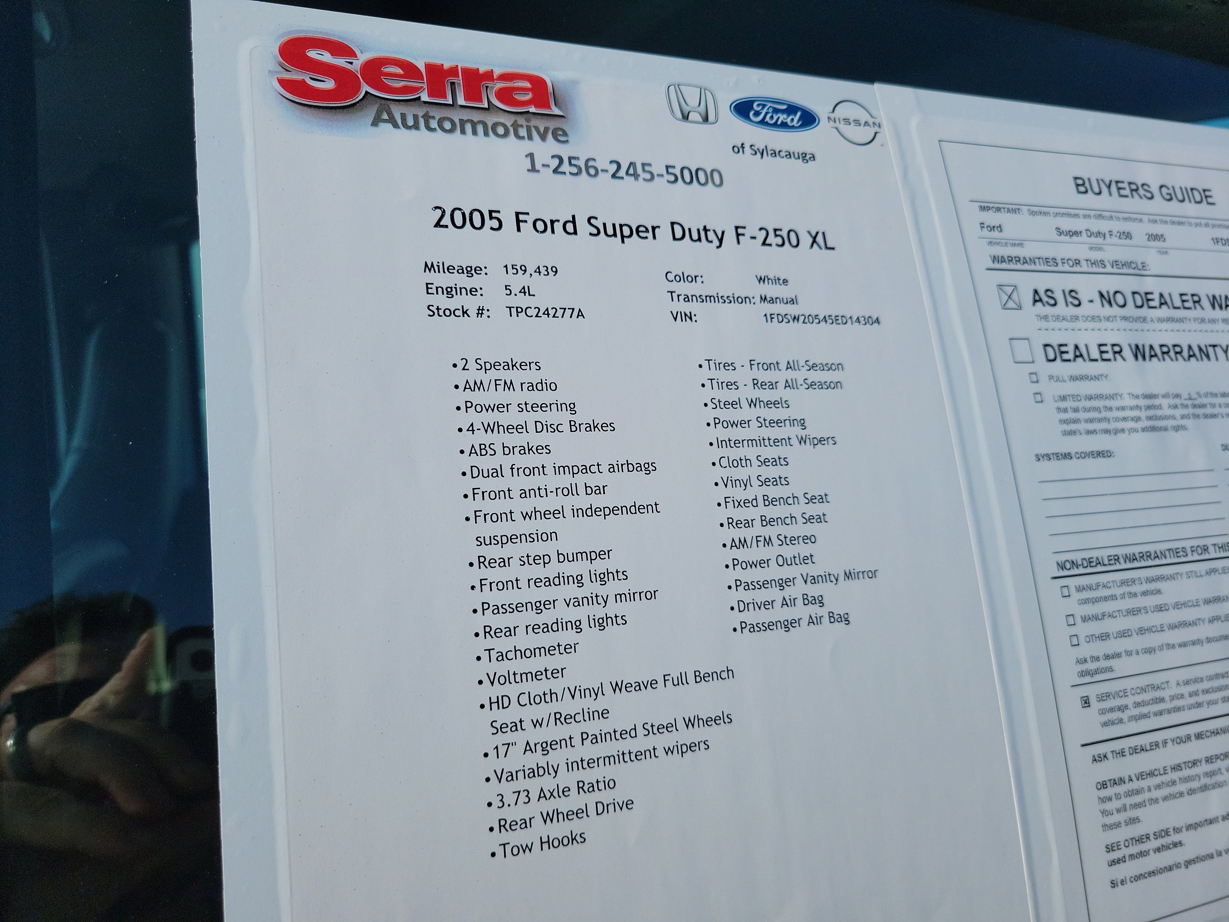 Used 2005 Ford F250 XL image 12