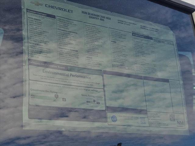 New 2026 Chevrolet Silverado 2500 High Country w/ Technology Package image 18