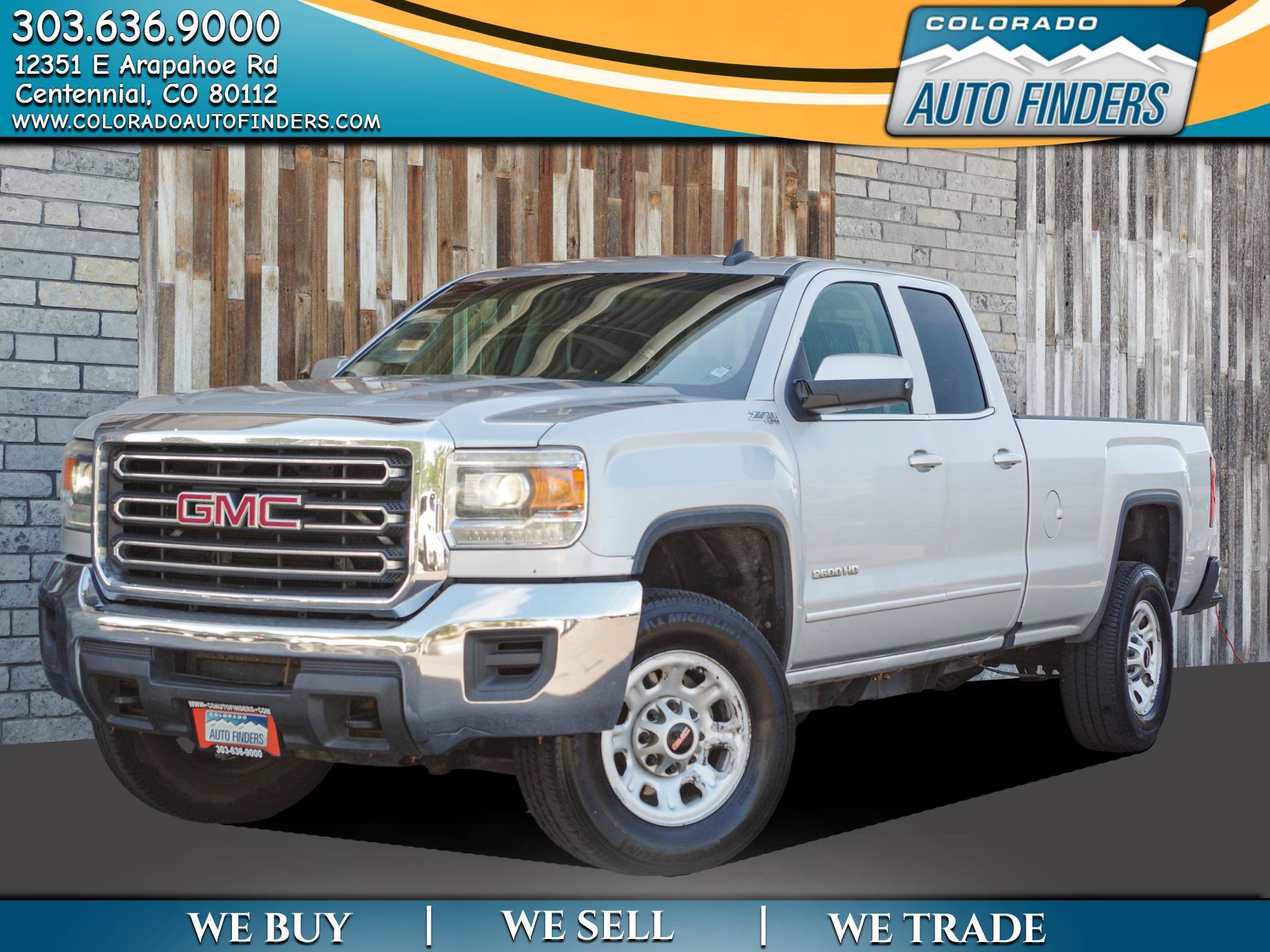 Used 2017 GMC Sierra 2500 SLE w/ Snow Plow Prep Package AWD/4WD image 1