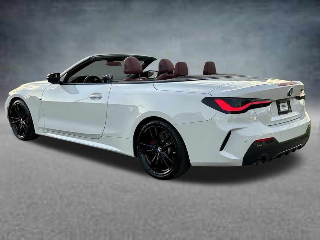 Used 2021 BMW 430i Convertible w/ M Sport Package RWD image 3
