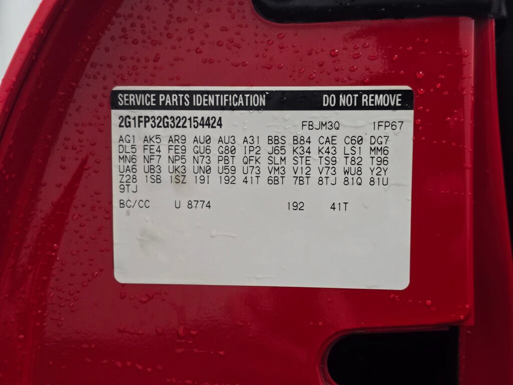 Used 2002 Chevrolet Camaro Z28 w/ SS Performance/Appearance Pkg RWD image 99