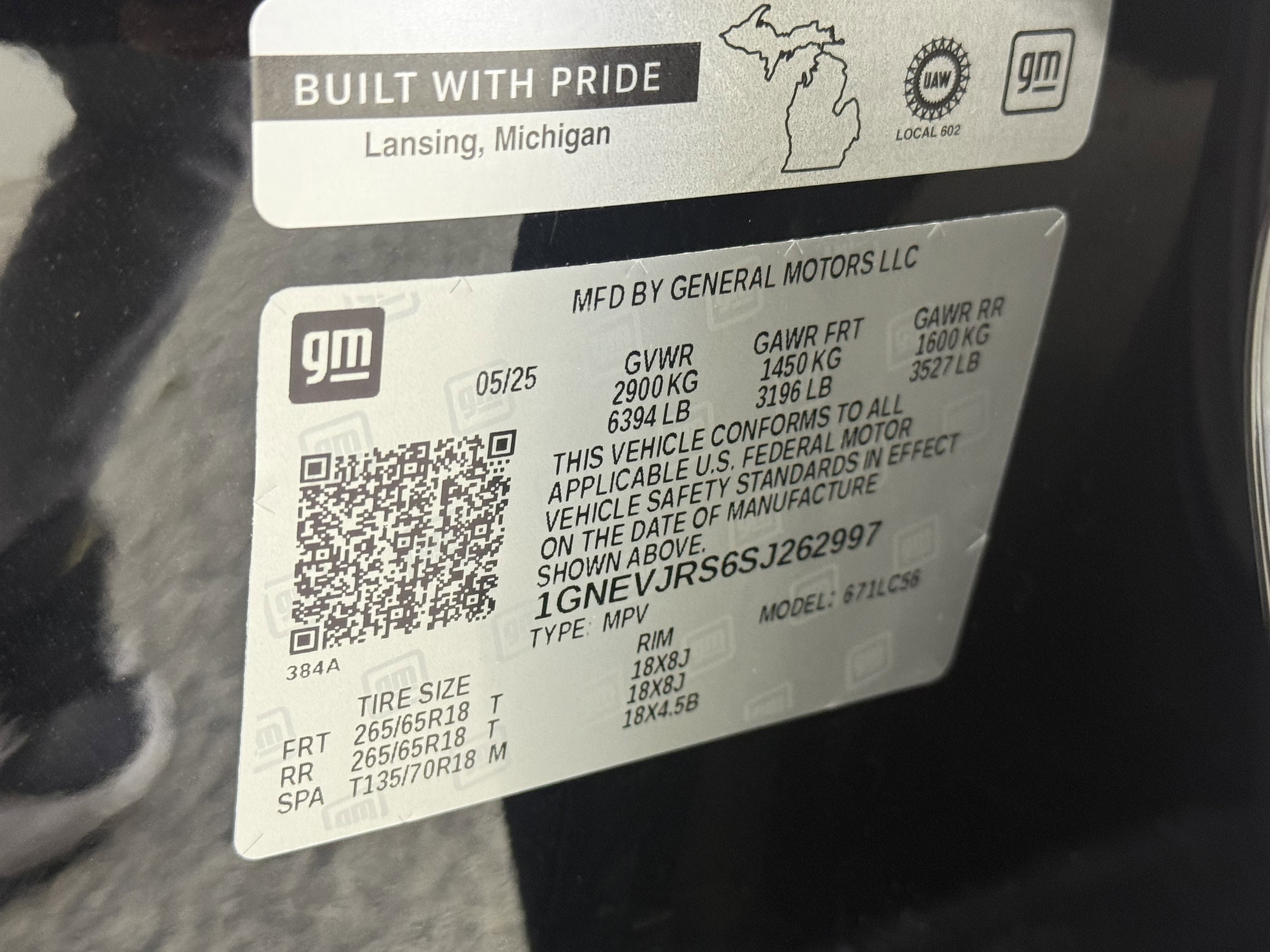 Used 2025 Chevrolet Traverse Z71 w/ Enhanced Driving Package image 28