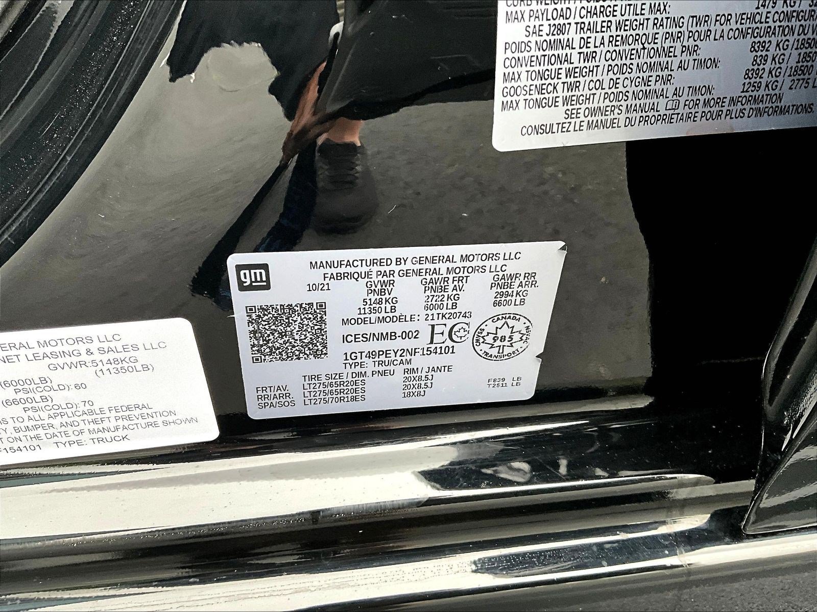 Used 2022 GMC Sierra 2500 AT4 AWD/4WD image 20