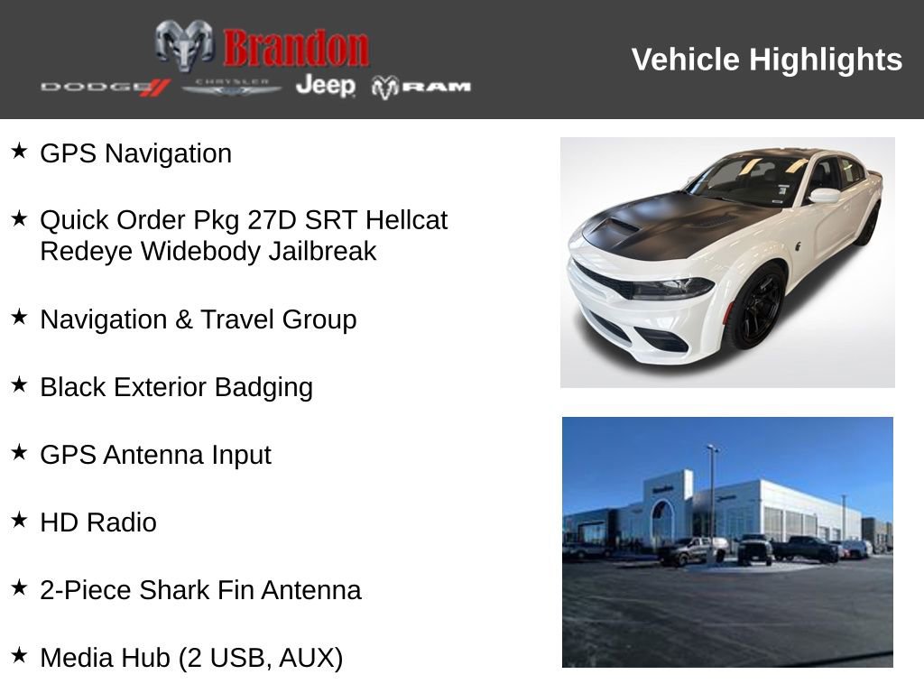 Used 2022 Dodge Charger SRT Hellcat image 3