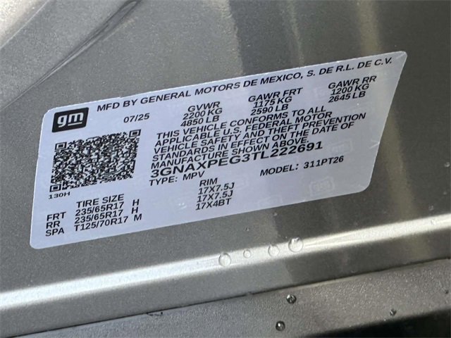 New 2026 Chevrolet Equinox LT w/ Convenience Package II image 19