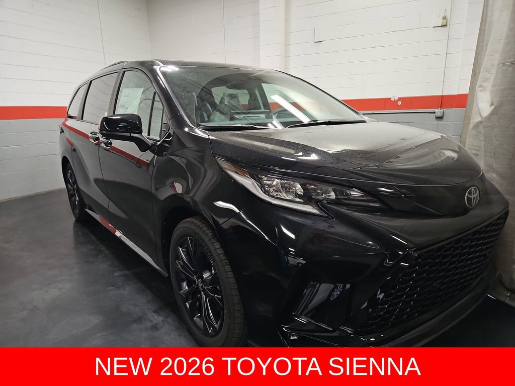 New 2026 Toyota Sienna XSE