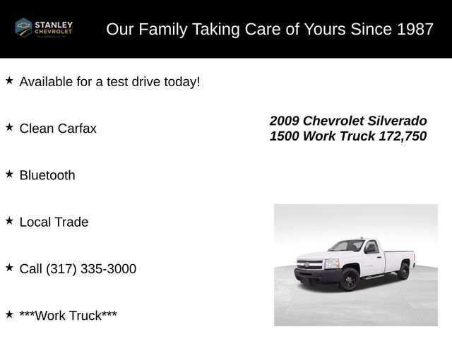 Used 2009 Chevrolet Silverado 1500 W/T RWD image 9