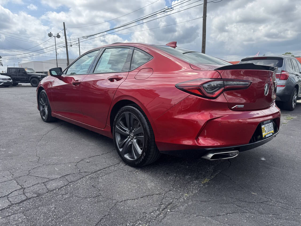 Used 2021 Acura TLX w/ A-SPEC Pkg AWD/4WD image 3