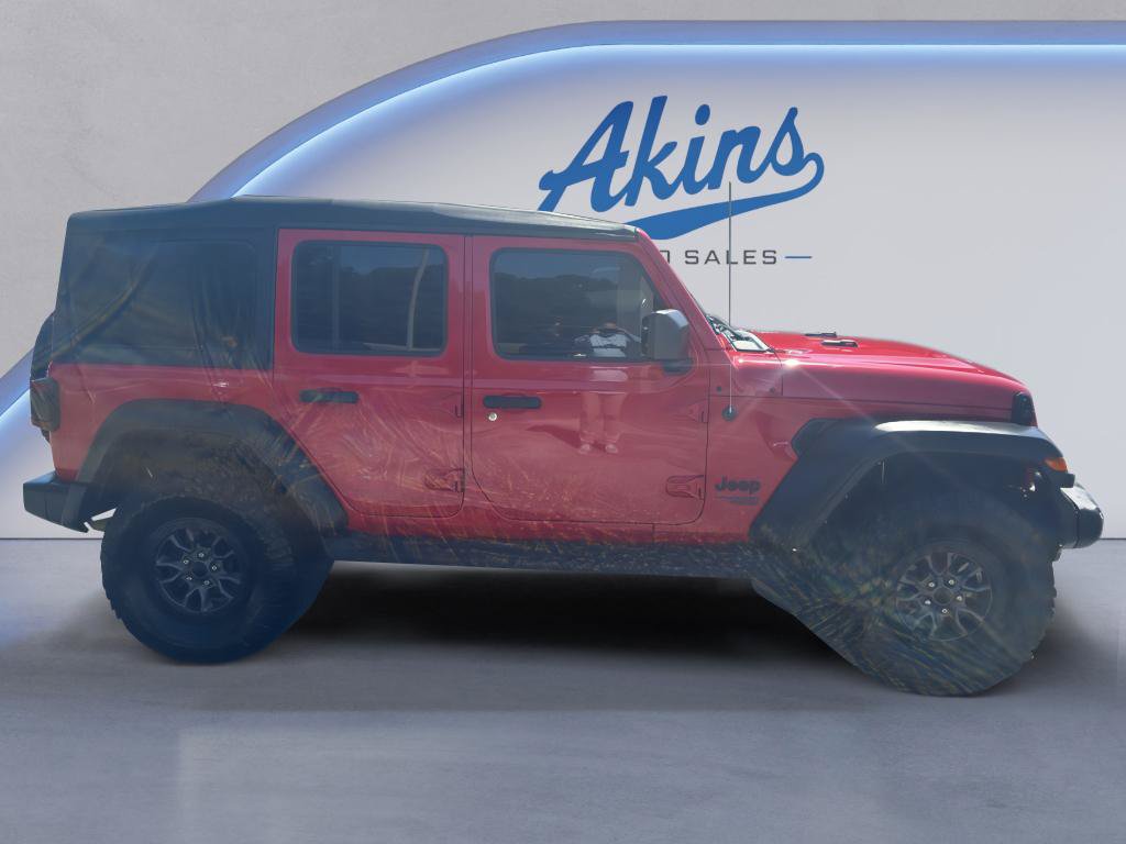 Used 2021 Jeep Wrangler Unlimited Sport w/ Technology Group AWD/4WD image 4