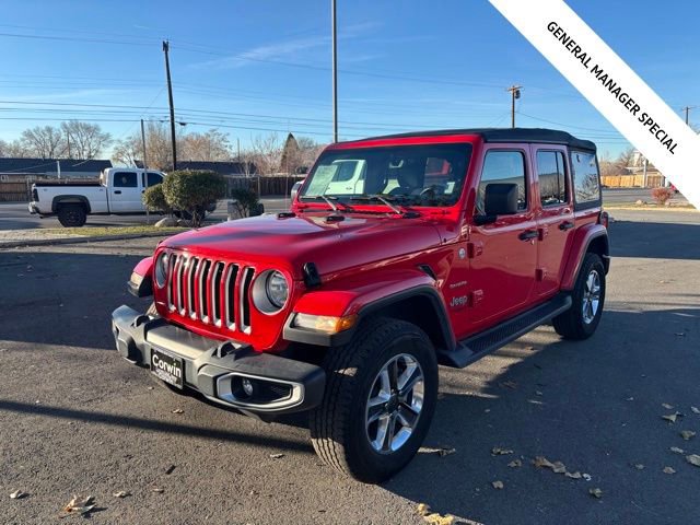 Used 2021 Jeep Wrangler Unlimited Sahara image 1