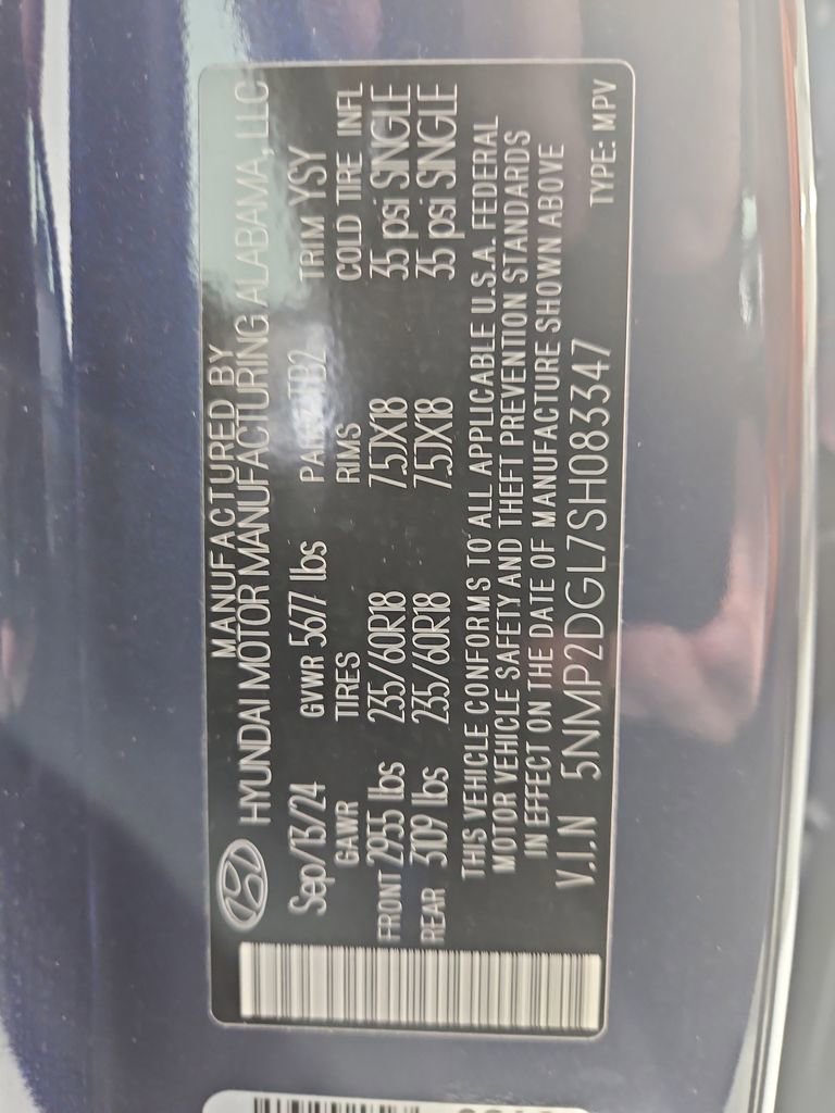 Certified 2025 Hyundai Santa Fe SEL image 30