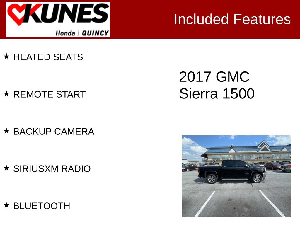 Used 2017 GMC Sierra 1500 SLT w/ SLT Premium Package AWD/4WD image 2