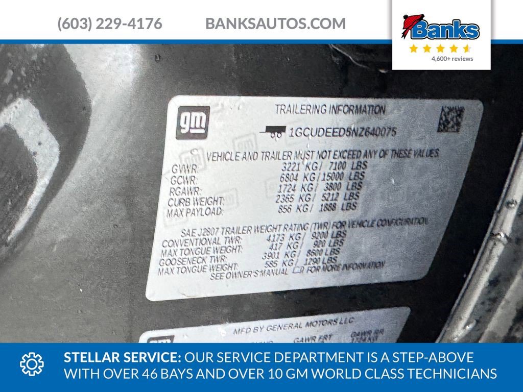 Certified 2022 Chevrolet Silverado 1500 RST w/ Z71 Off-Road Package image 7