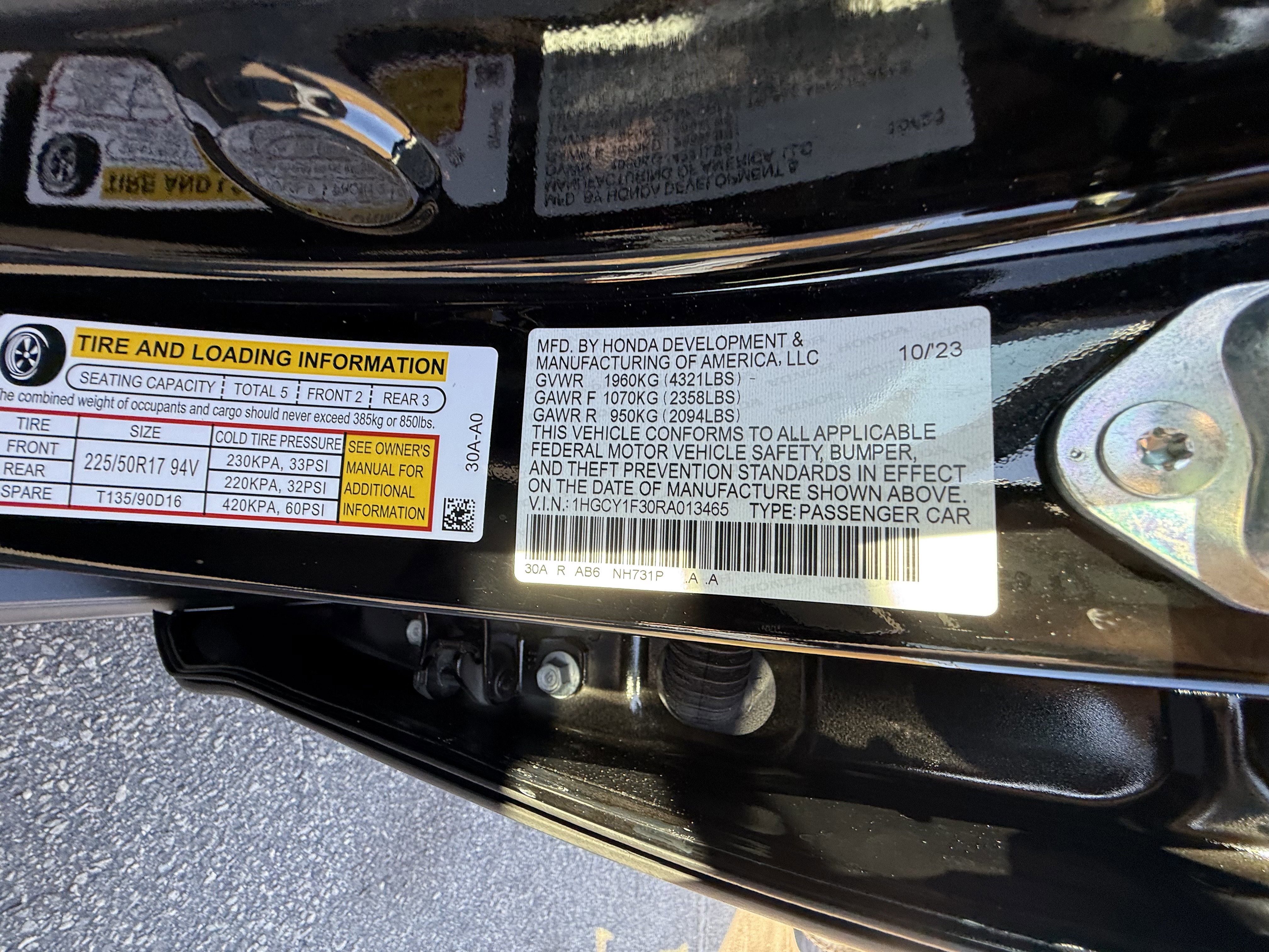 Used 2024 Honda Accord EX image 35