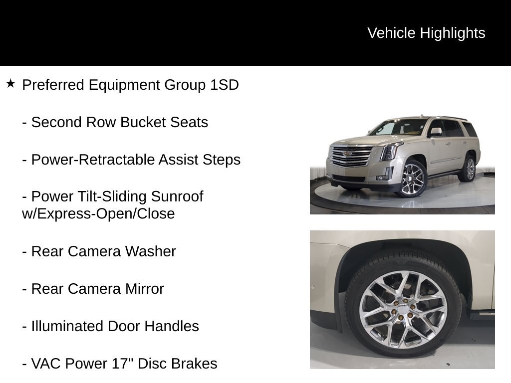 Used 2017 Cadillac Escalade Platinum AWD/4WD image 7