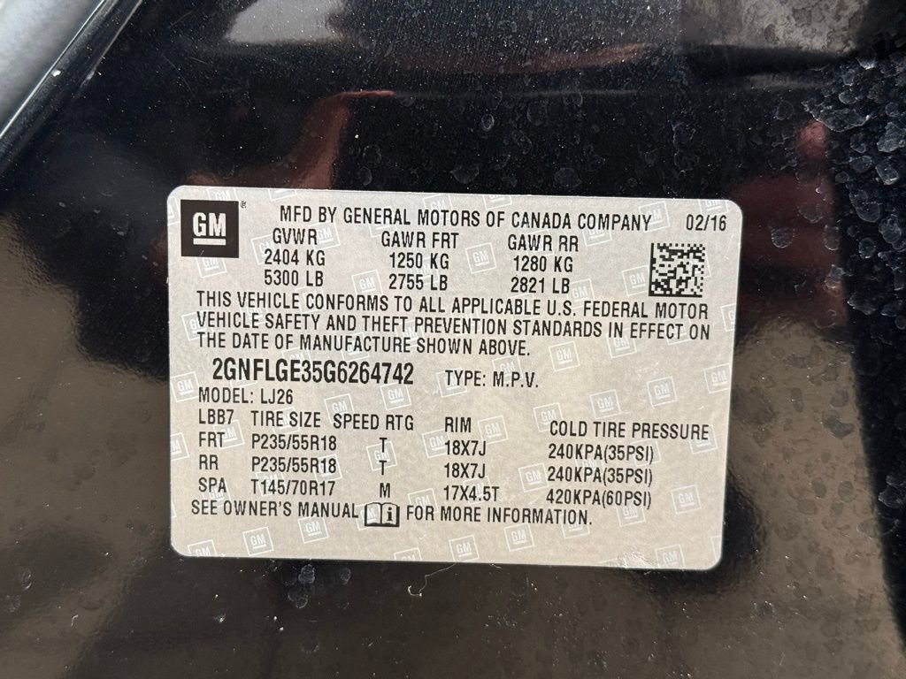 Used 2016 Chevrolet Equinox LTZ w/ Enhanced Convenience Package image 31